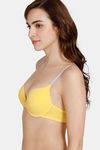 Zivame Push-Up Wired Medium Coverage Bra - Samoan Sun — thumbnail 3